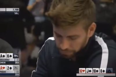 Bluff de Piqué en el Main Event del EPT Barcelona 2014