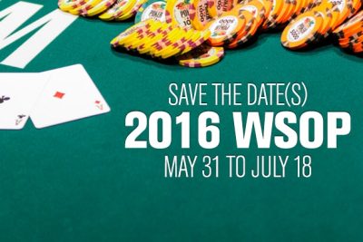 WSOP 2016: cuándo y dónde